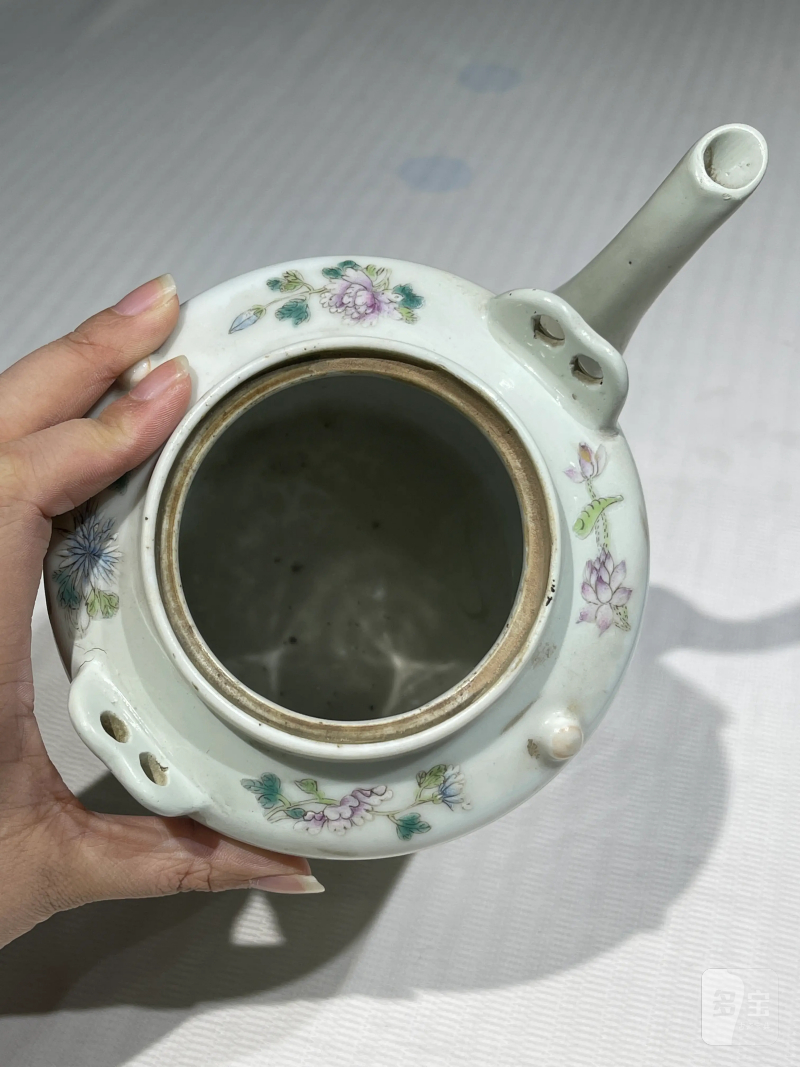 清代 粉彩瓷器一组四件 - 图7